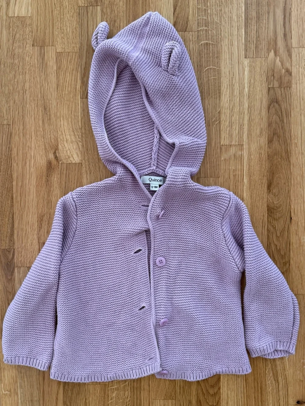 Quince Lilac 100% Organic Cotton Sweater Set